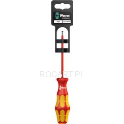 Wera 160 i SB VDE Wkrętak płaski, izolowany, na blistrze 1.0x5.5x125